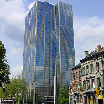 Blue Tower by Michiel van Dijk