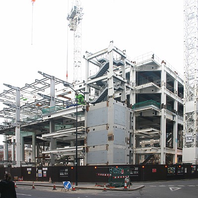 Heron Tower by Tristram Compton