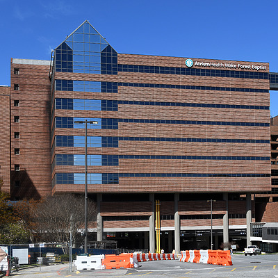 Janeway Clinical Sciences Tower - WFUBMC by John W. Cahill