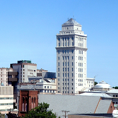 Union County Courthouse Tower Building by John Cahill