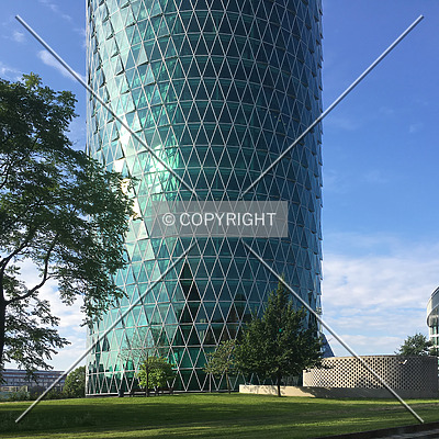Westhafen Tower by Nephilim