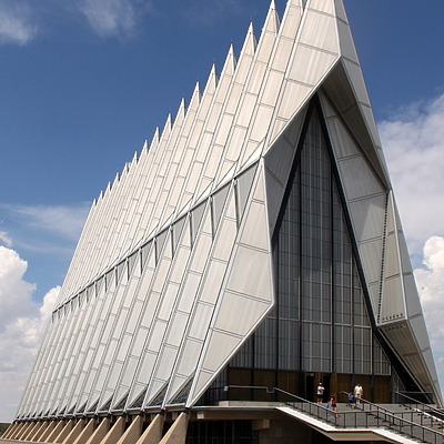 United States Air Force Academy Cadet Chapel by Daniel Kieckhefer