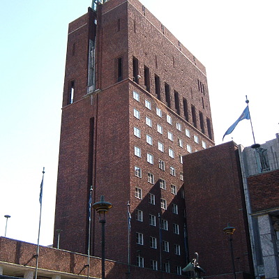 Oslo rådhus by Kjetil Balog