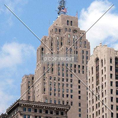 Penobscot Building by Nate Lindsey