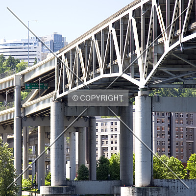 Marquam Bridge by Serdica