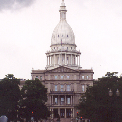 Michigan State Capitol by Marshall Gerometta