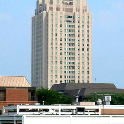 Hilton Philadelphia at Penn's Landing by John Cahill