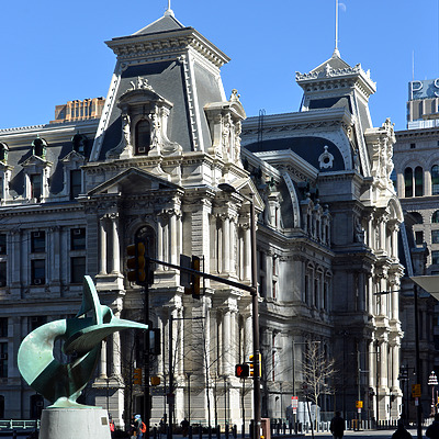 Philadelphia City Hall by John W. Cahill