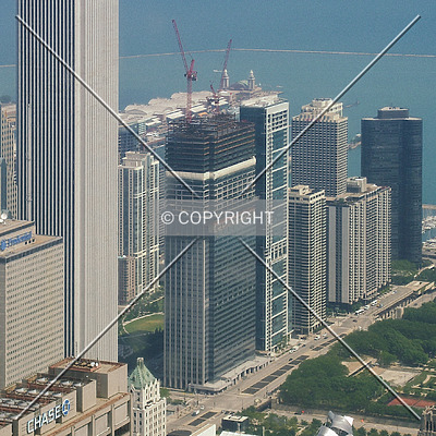 Blue Cross-Blue Shield Tower by Ryan Hildebrand