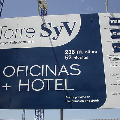 Torre Sacyr Vallehermoso by Cesar Serrano