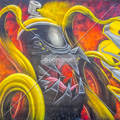 Saint Louis City Flood Wall (South Wall) by Ryan Hildebrand