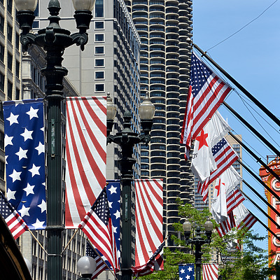 Marina City I by John W. Cahill