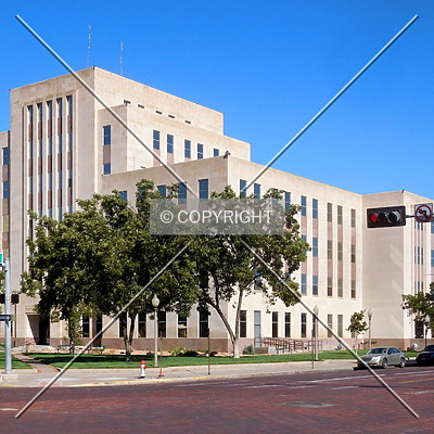 Lubbock County Courthouse by Chris Patriarca