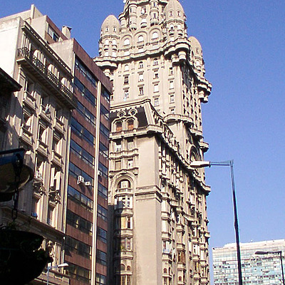Palacio Salvo by Daniel Kieckhefer