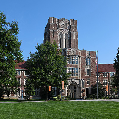 Ayers Hall by John W. Cahill