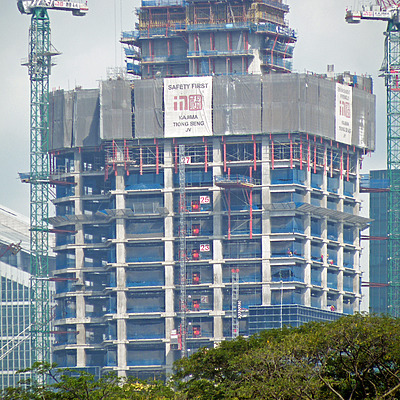 Marina Bay Financial Centre Tower 1 by Horst Kiechle