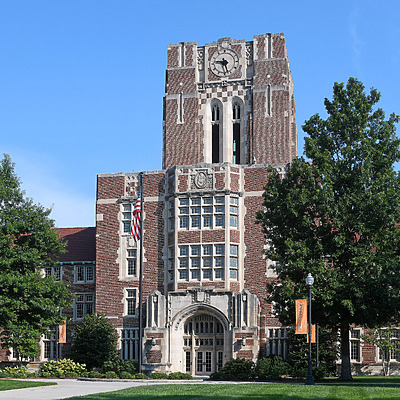 Ayers Hall by John W. Cahill