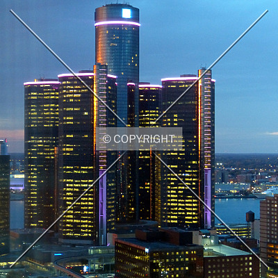 Detroit Marriott at the Renaissance Center by Nate Lindsey