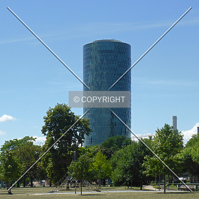 Westhafen Tower by Nephilim