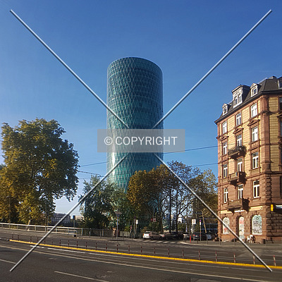 Westhafen Tower by Nephilim