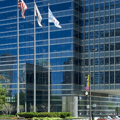 Blue Cross-Blue Shield Tower by Pavel Toczynski