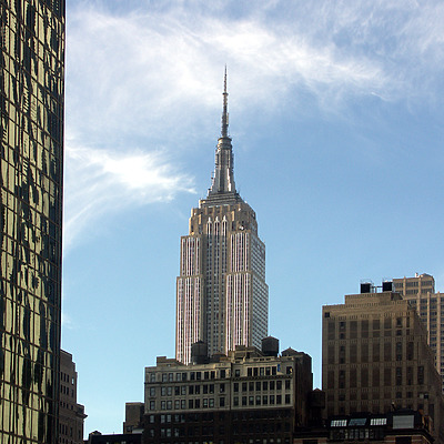Empire State Building by Marshall Gerometta