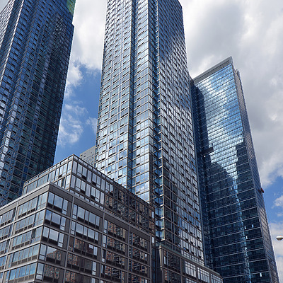 Silver Towers 1 by John W. Cahill