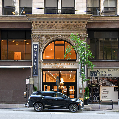 Mercantile Library Building by John W. Cahill