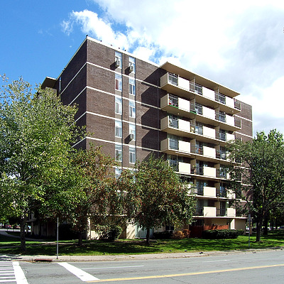 Troy Towers Apartments - North Towers by John Cahill