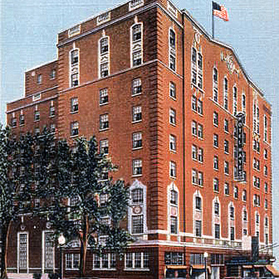 Hayes Building by Curt Teich & Co.