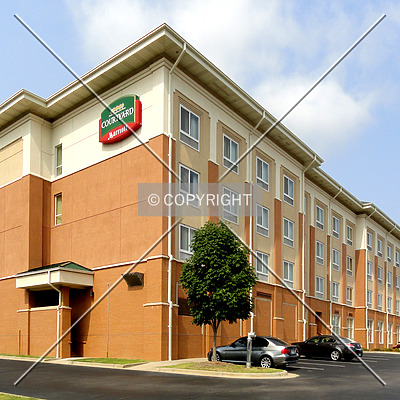 Courtyard Fort Smith Downtown by Chris Patriarca