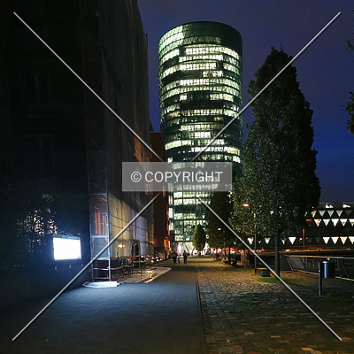 Westhafen Tower by Nephilim