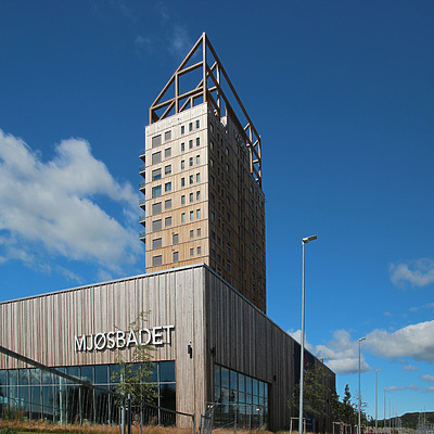 Mjøstårnet by Kjetil Balog
