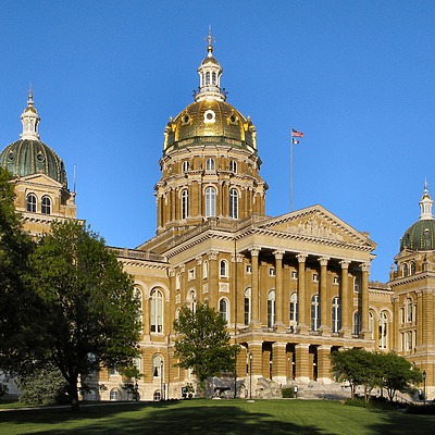 Iowa State Capitol by James Peacock