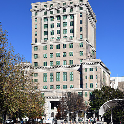 Buncombe County Courthouse by John W. Cahill