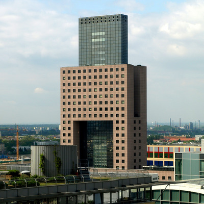 Messe Torhaus by Marshall Gerometta