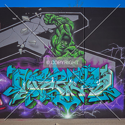 Saint Louis City Flood Wall (South Wall) by Ryan Hildebrand