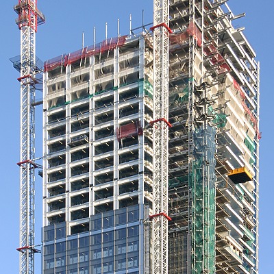Heron Tower by Tristram Compton