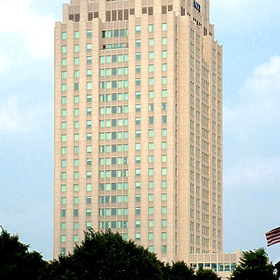 Hilton Philadelphia at Penn's Landing by John Cahill