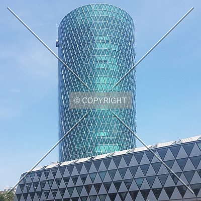 Westhafen Tower by Nephilim