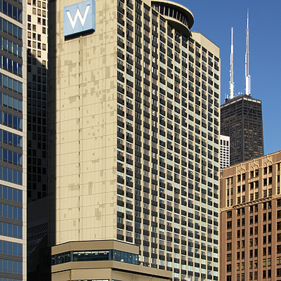 W Hotel Chicago Lakeshore by Daniel Kieckhefer