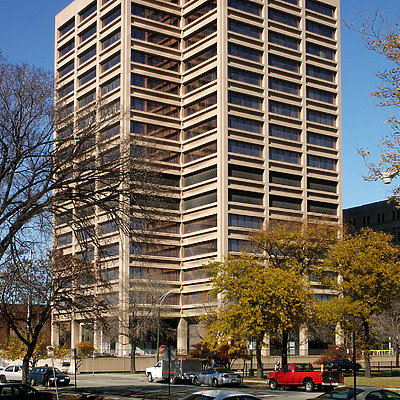 Criminal Courts Administration Building by Daniel Kieckhefer