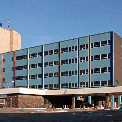 Granite City Steel Building by Ryan Hildebrand