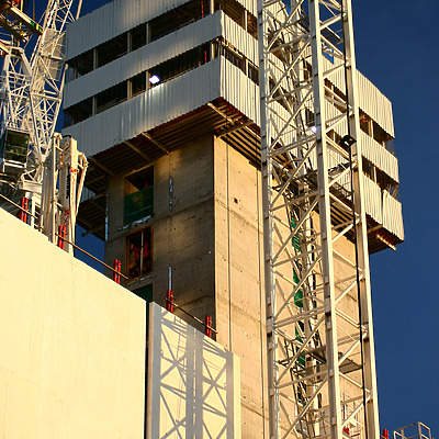 Pan Peninsula East Tower by Tristram Compton
