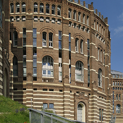 Gasometer B by Cesar Serrano