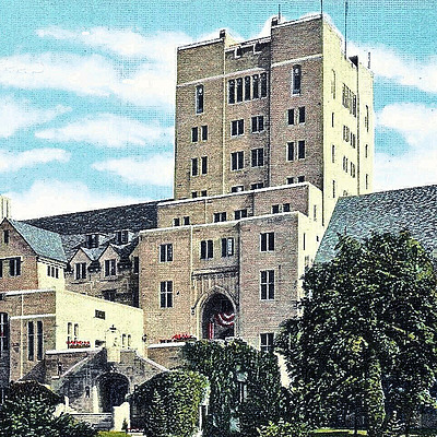 Indiana Memorial Union by C. T. American Art/ Service News Agency