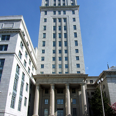 Union County Courthouse Tower Building by John Cahill