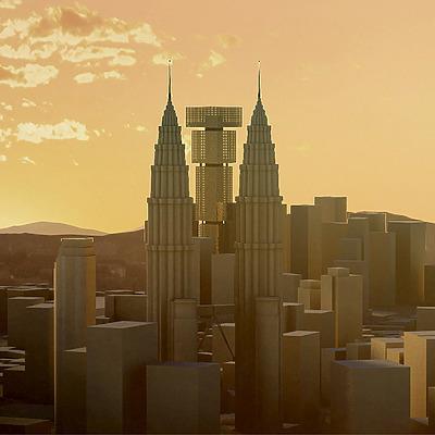 Kuala Lumpur Signature Tower by Bjarke Ingels Group