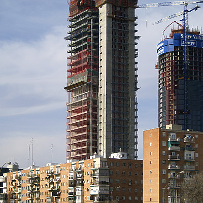 Torre Caja Madrid by Cesar Serrano