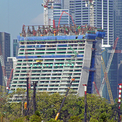 Marina Bay Sands Hotel by Horst Kiechle